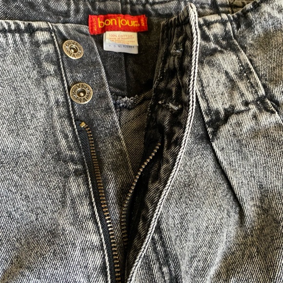 Vintage 80s Bonjour High Waisted Skirt - Picture 5 of 11